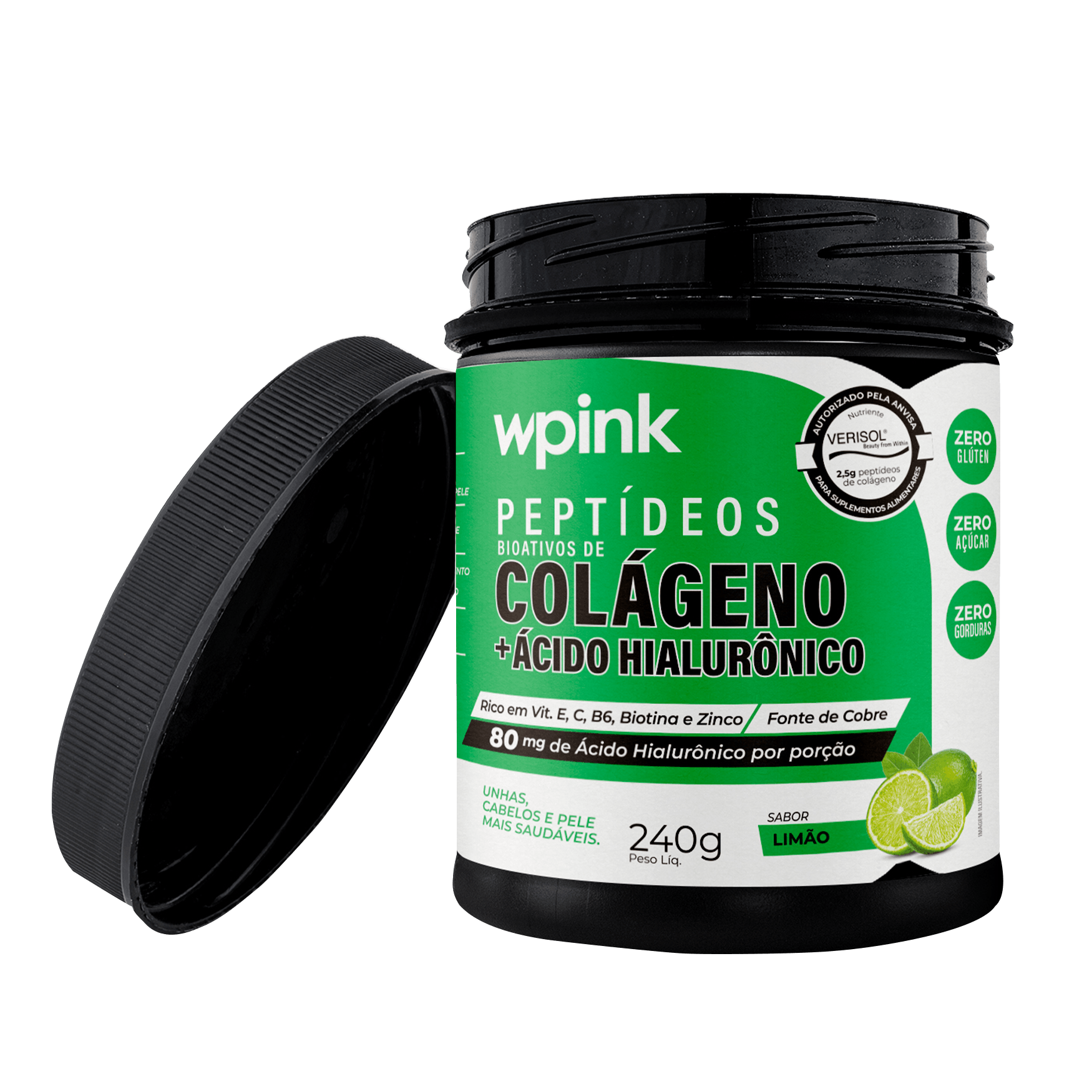 colágeno de limão - 240g - the supply - wp - foto 3