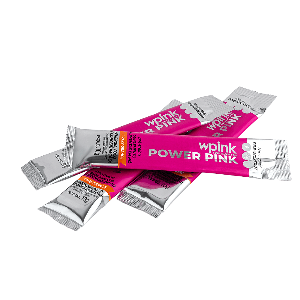 power pink de laranja - pré-treino - 300g - wp - foto 2