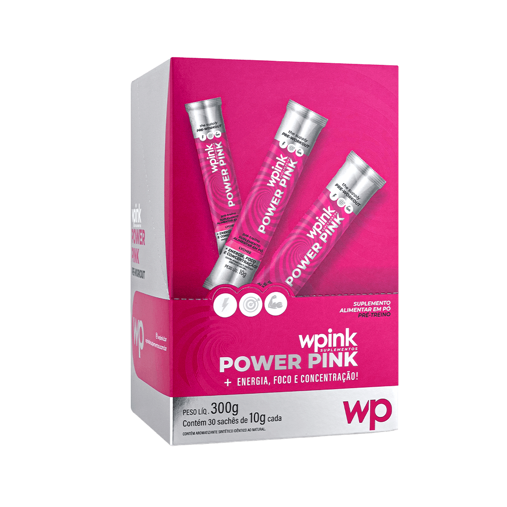 power pink de lichia - pré-treino - 300g - wp - foto 4