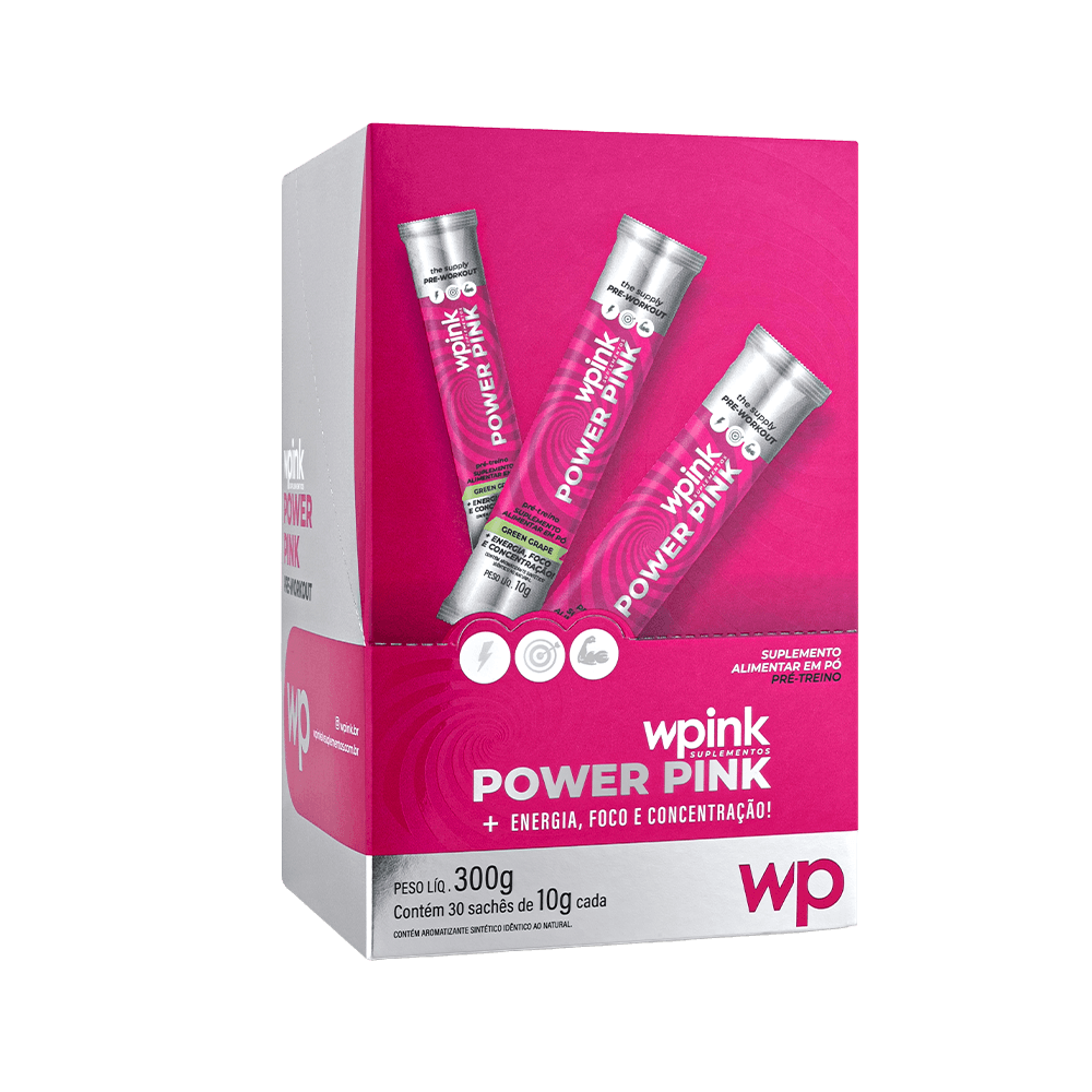 power pink de uva verde - pré-treino - 300g - wp - foto 4