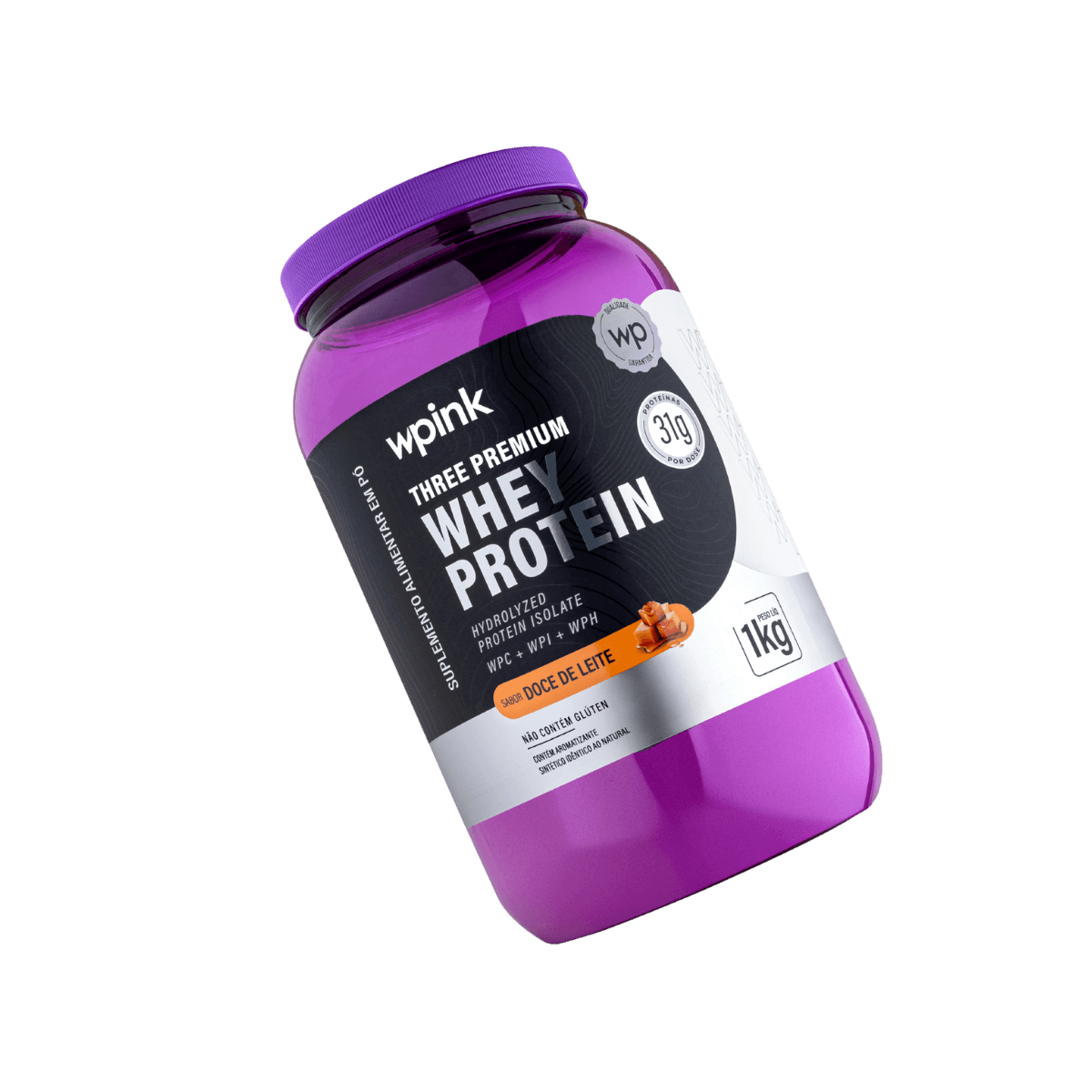 three premium whey protein doce de leite 3w - (1kg) - wp - foto 5